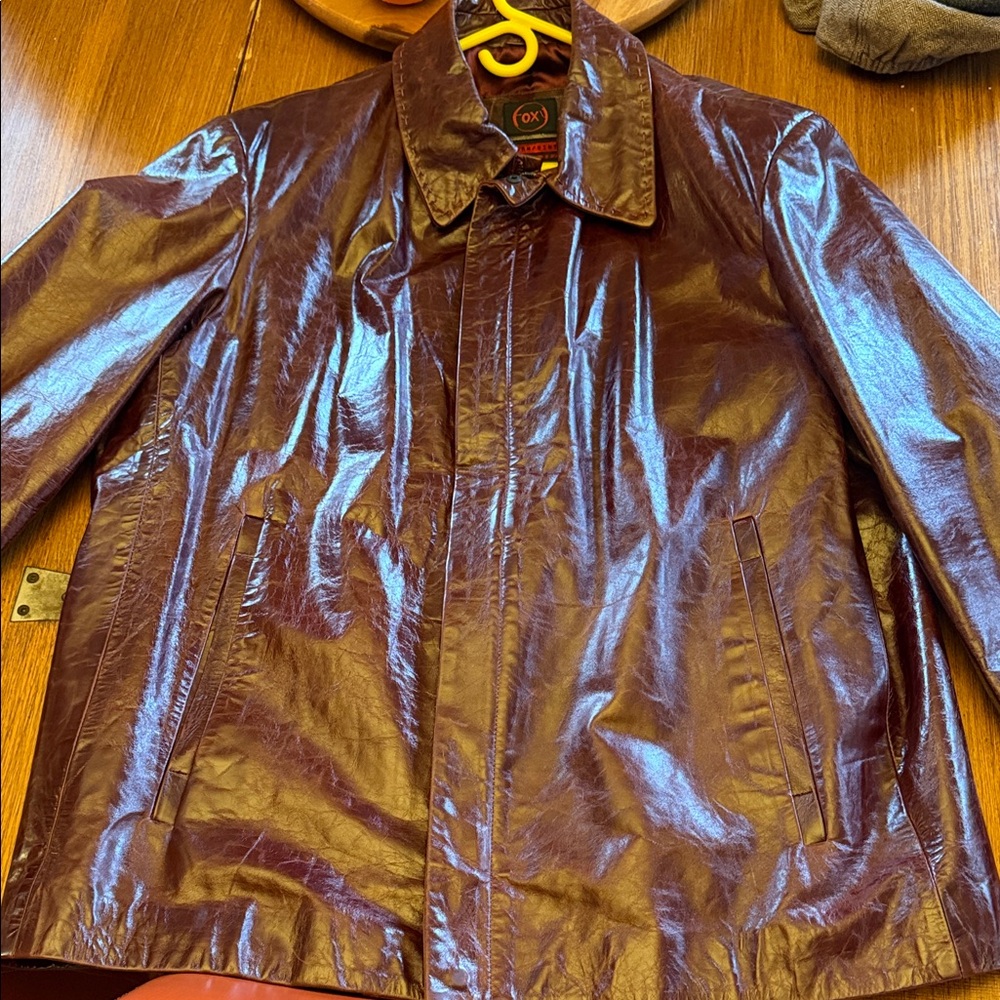 Men's New European Leather Jacket